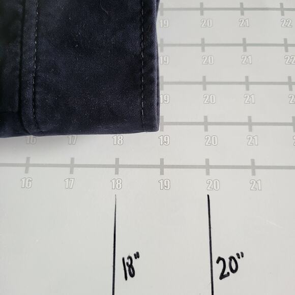 Banana Republic Military Coat Size S Blue Lined Belted Jacket Urban Preppy Fall - Picture 11 of 13